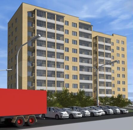 3-к. квартира, 85 м², 5/9 эт.