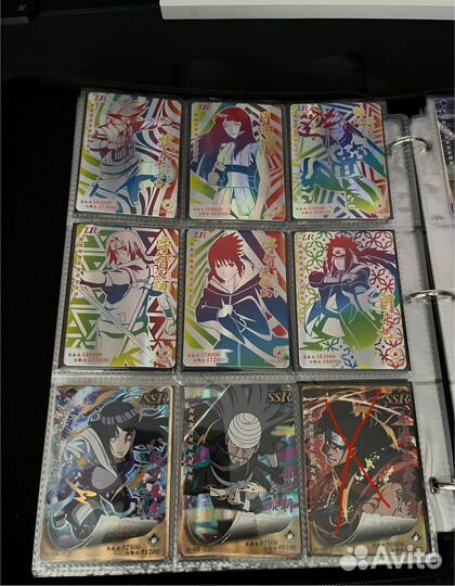 Коллекционные карточки наруто