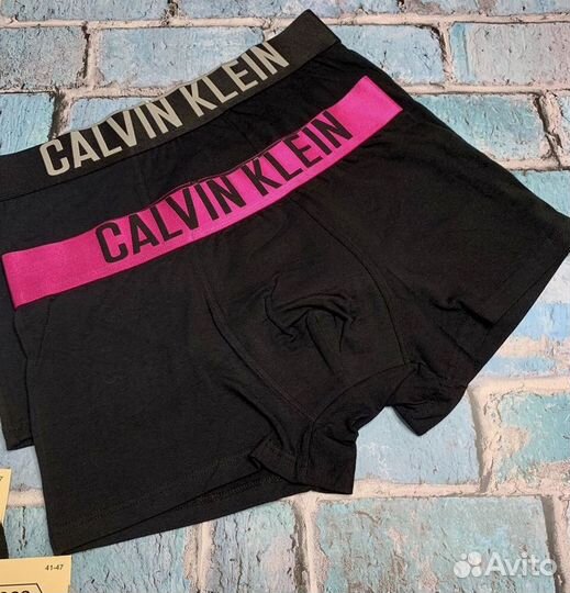 Мужские трусы calvin klein +5 носок