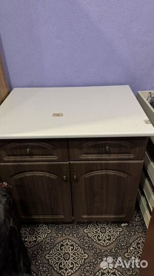 Комод со столешницей кухонный