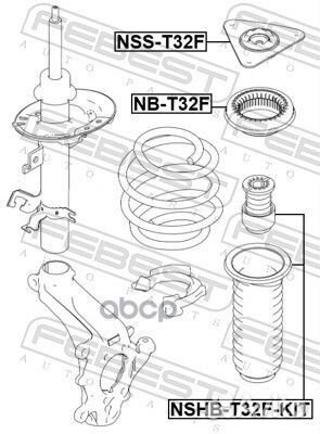 Отбойник амортизаторов Nissan Qashqai/X-Trail