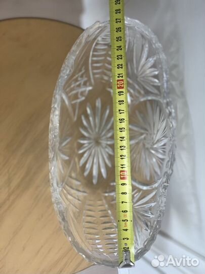 Хрустальная салатница