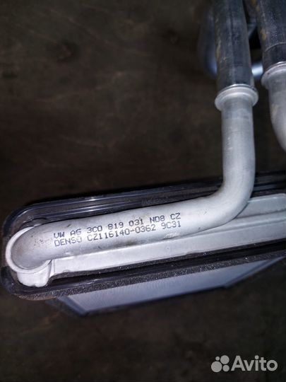 Радиатор печки volkswagen passat B6