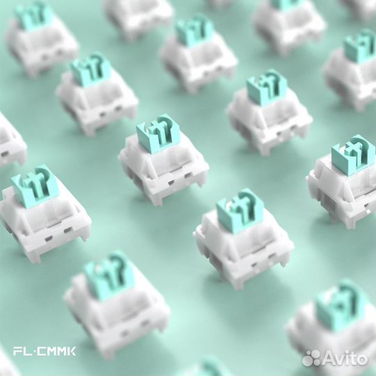 Flcmmk Ice Mint Linear Свитчи для клавиатуры