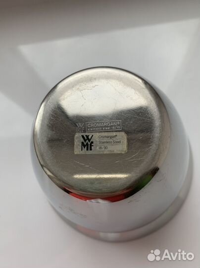 Вазочка емкость стальная для льда подставки