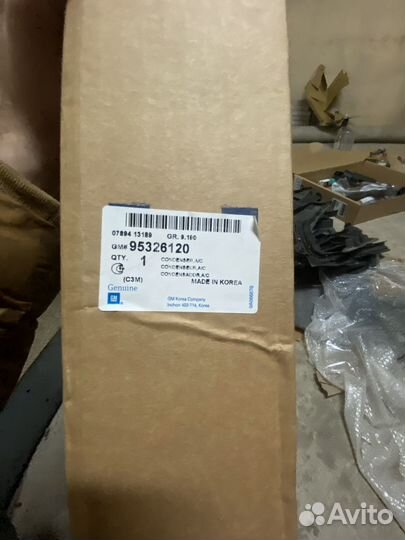 Радиатор кондиционера spark ravon