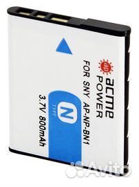 Аккумулятор AcmePower BN1 для Sony Cyber-shot DSC-TX7, DSC-TX5, DSC-W380, DSC-W350, DCS-W330, DSC-W3