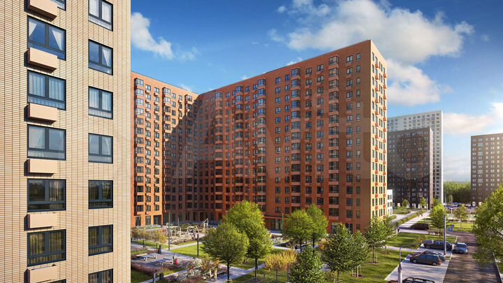 2-к. квартира, 52 м², 15/24 эт.