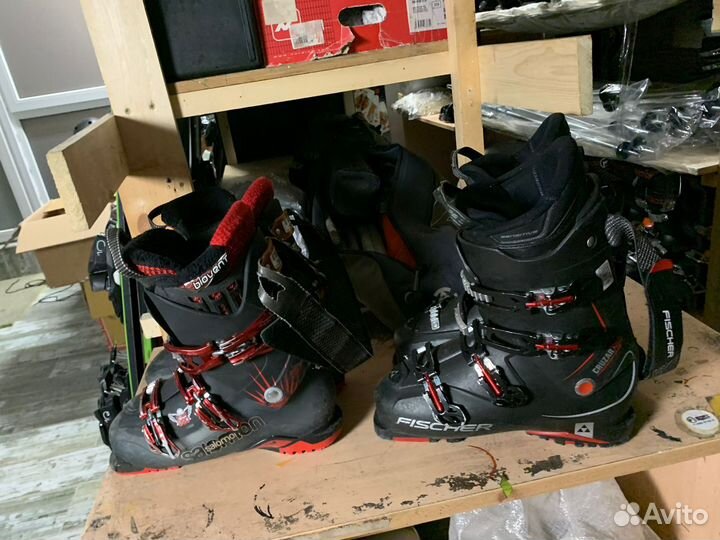 Горнолыжные ботинки б/у оптом