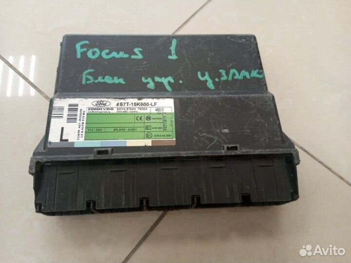 Блок электронный Ford Focus 1 хетчбек cdda 2005