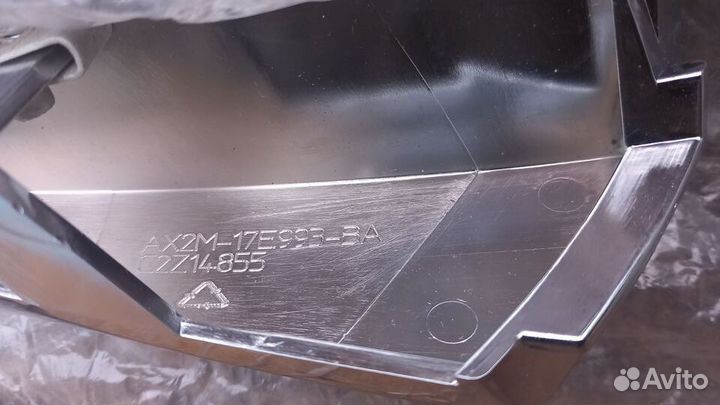 Jaguar XF 2007-2010 прав хром ус бампера sport 5 л