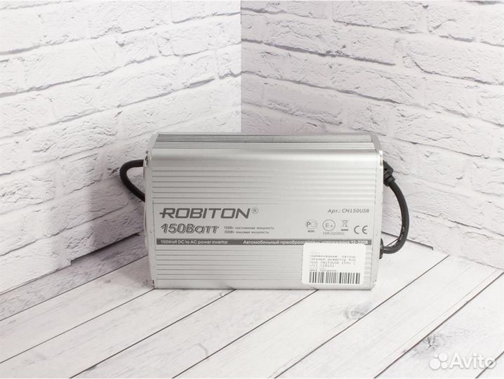 Автомобильный инвертор Robiton CN150USB 150W (Б/У)