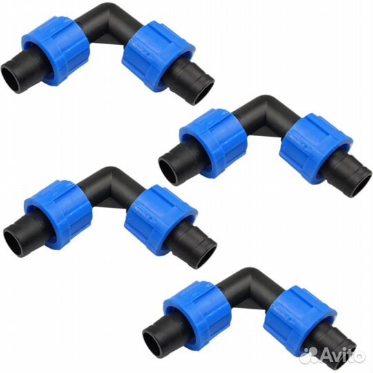 Компрессионный угол для капельной ленты 16 мм Проф