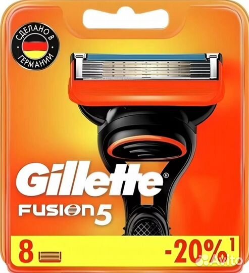 Кассеты для бритья gillette fusion 5