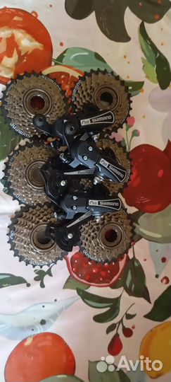 Переключатель скоростей задний 7 скоростей