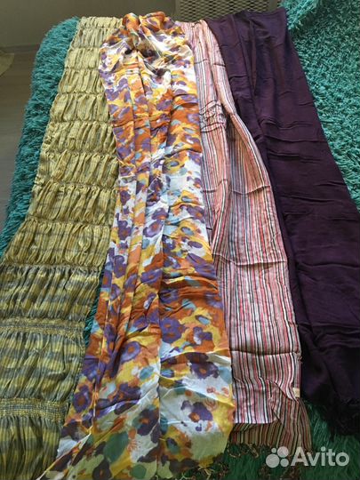 Платки шарфы палантины