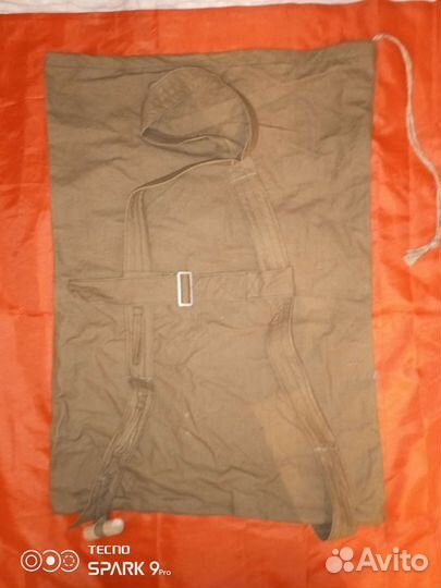 Солдатский вещмешок ркка. СССР