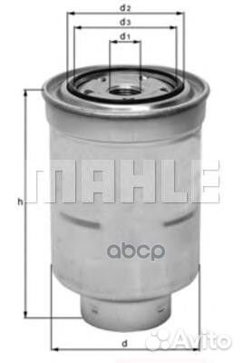 Фильтр топливный KC135D Mahle/Knecht