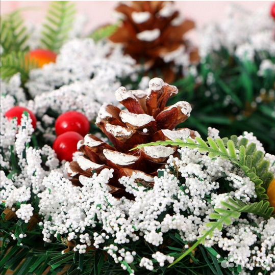 Венок новогодний 40 см