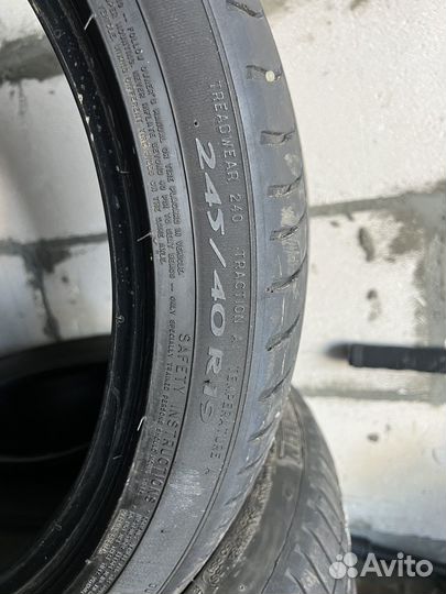 Michelin Primacy 3 ZP 245/40 R19 и 275/35 R19