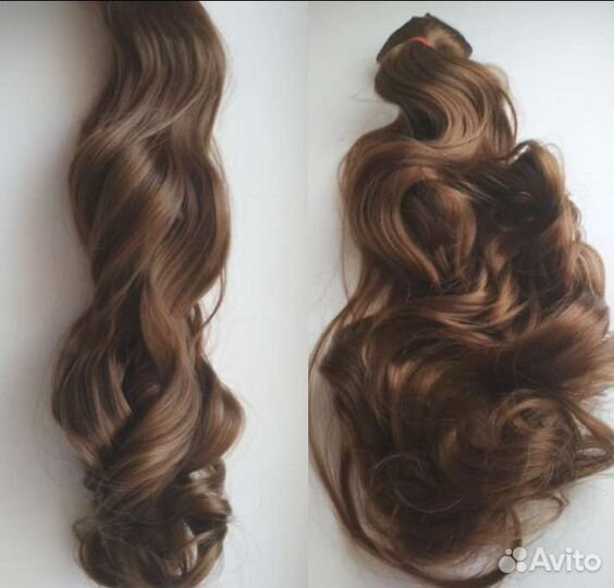 Накладные Волосы на заколках,Шиньоны,Пучки и Челки