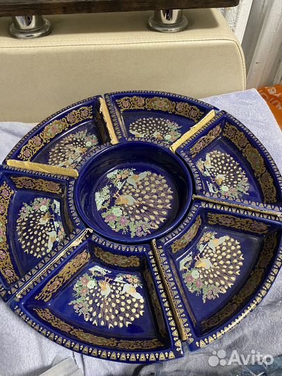 Манежница 7секционная фарфор д.38см