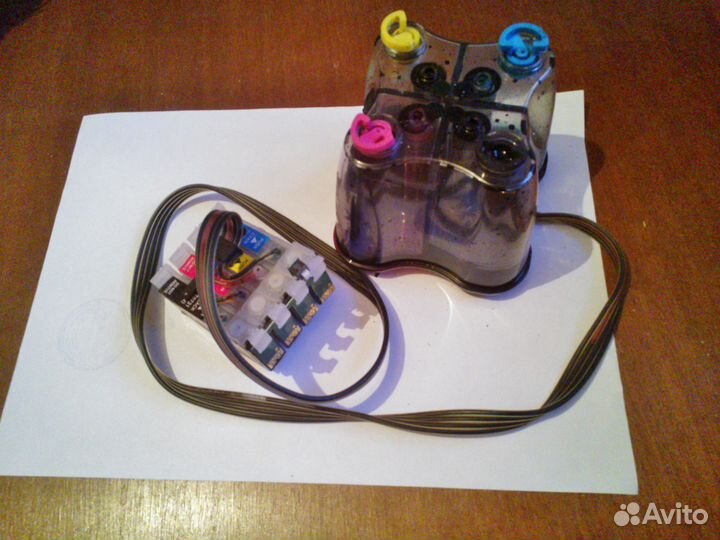 Картриджи цветные для Epson и HP