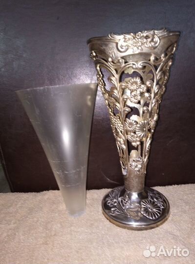 Старая Ваза Серебрение