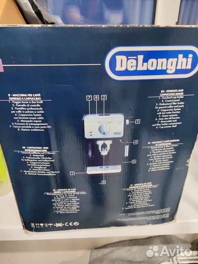 Кофемашина delonghi рожковая