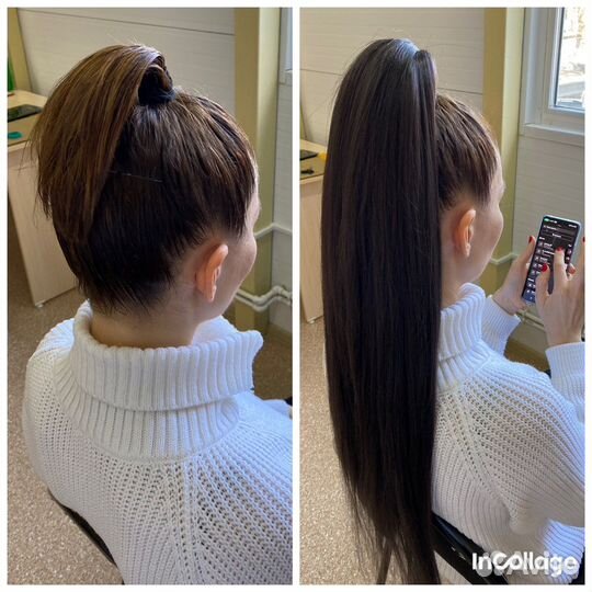 Хвост на резинке