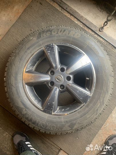 Колёса зимние nissan qashqai