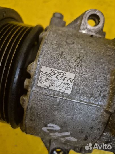 Компрессор кондиционера 2.4 2AZ-FE 2azfe toyota