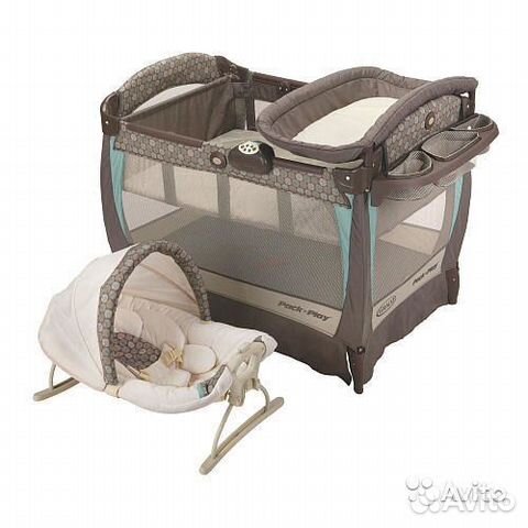 Кровать graco pack and play