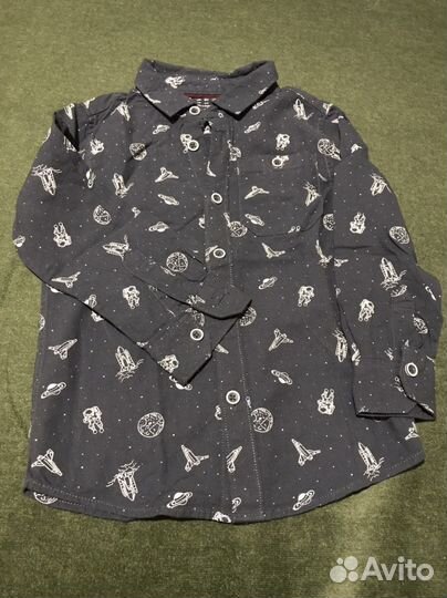 Рубашки фирменные, джинсы