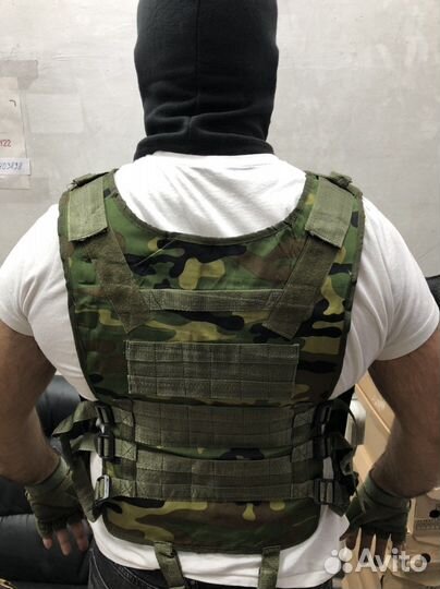 Разгрузочный жилет плитка Военная Обмундирование