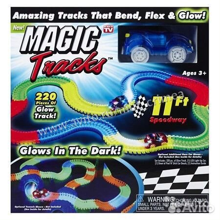 Конструктор гибкий трек magic tracks 220 деталей