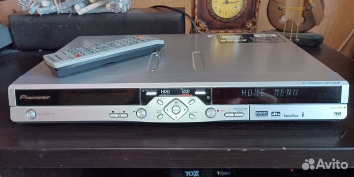 Dvd плеер pioneer DVR-433H-S