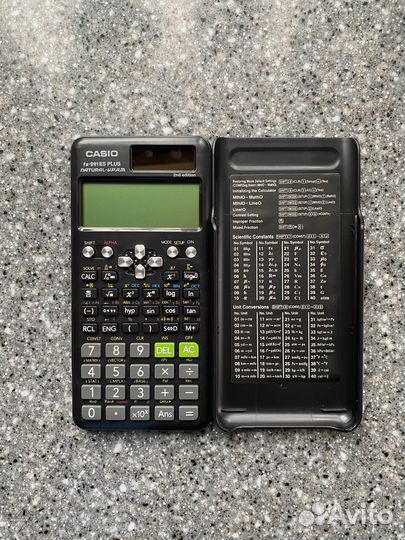 Калькулятор Casio fx 991es plus 2nd (Черный касио)