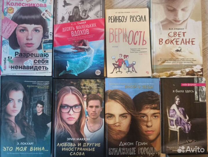 Молодежные современные романы