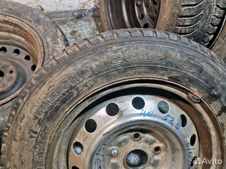 Комплект колес R15 5/114.3 Amtel 195/65 2016г