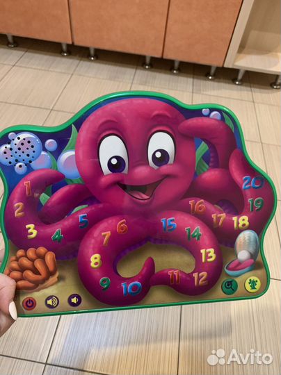 Детский развивающий планшет счет