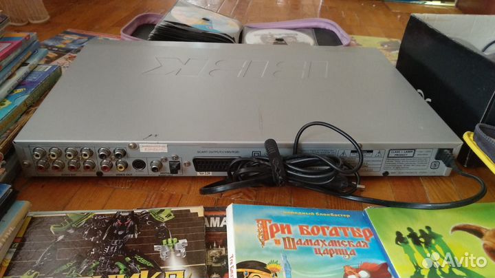 DVD плеер BBK dv961s с дисками