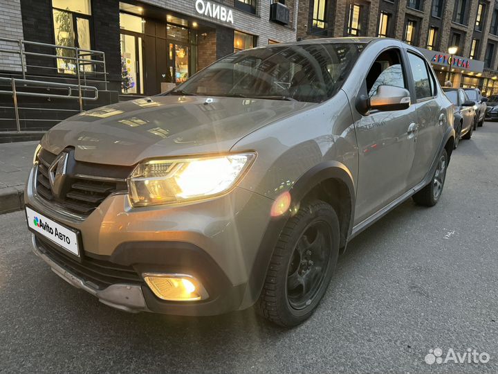 Renault Logan Stepway 1.6 AT, 2022, 120 000 км