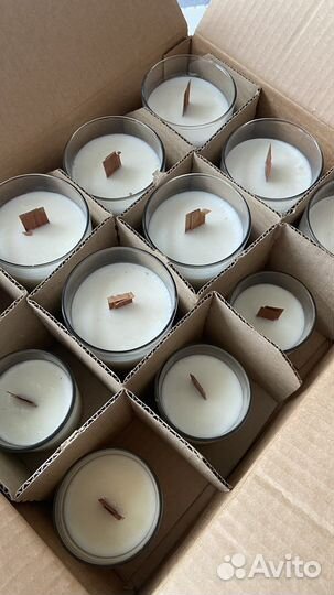 Свечи из соевого воска