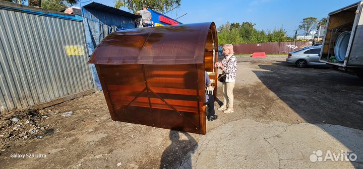 Беседка из поликарбоната