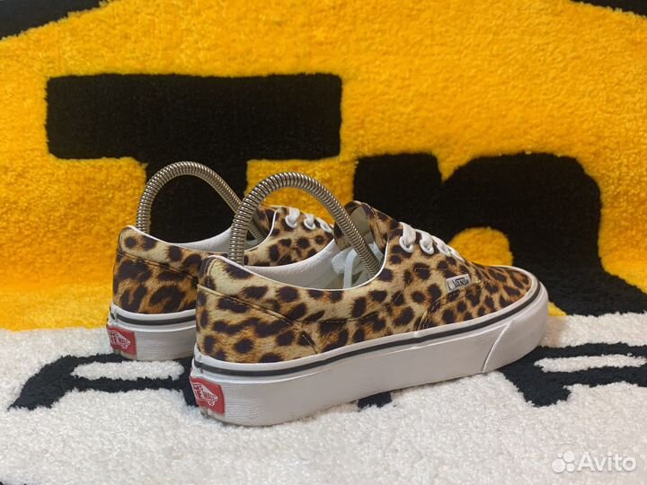 Низкие кеды vans UA ERA leopard 35 оригинал