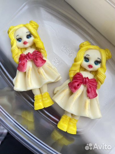 Фигурки из шоколада девочка