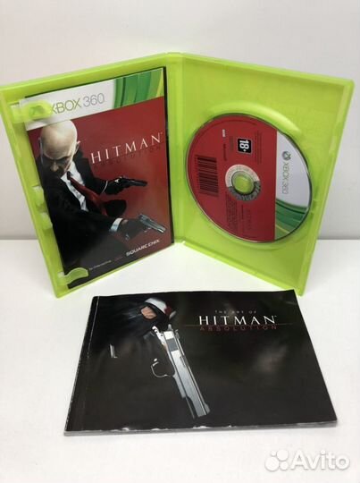 Диск Hitman Absolution рус для Xbox 360
