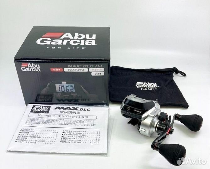 Катушка ABU garcia MAX DLC H-L Left Hand