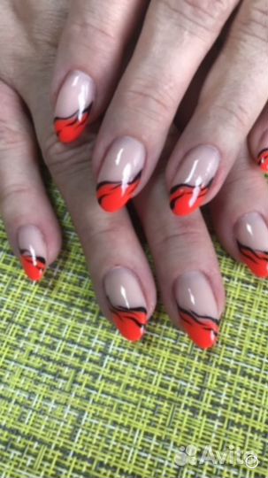 Укрепление ногтей гелем